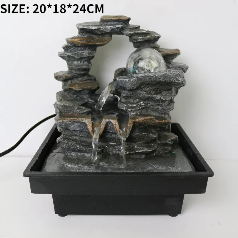 Zen Sphere Table Fountain – Elevate Your Space