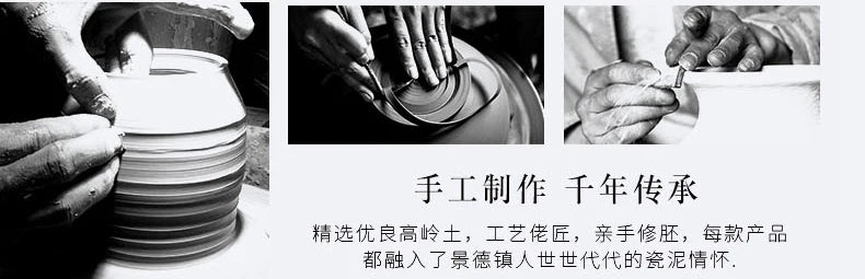 Jingdezhen Modern Blue & White Porcelain Vase