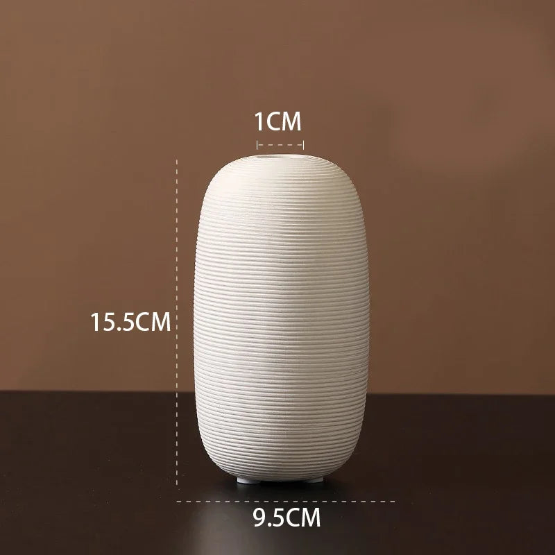 Minimalist Zen Ceramic Vase