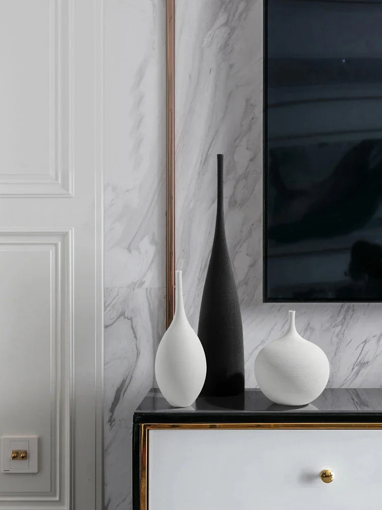 Minimalist Zen Ceramic Vase