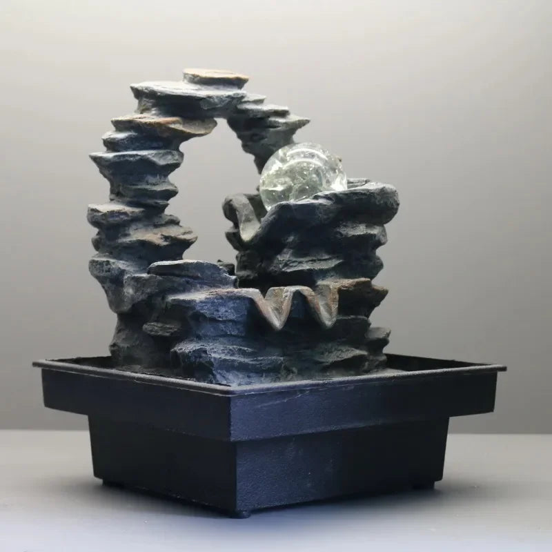 Zen Sphere Table Fountain – Elevate Your Space