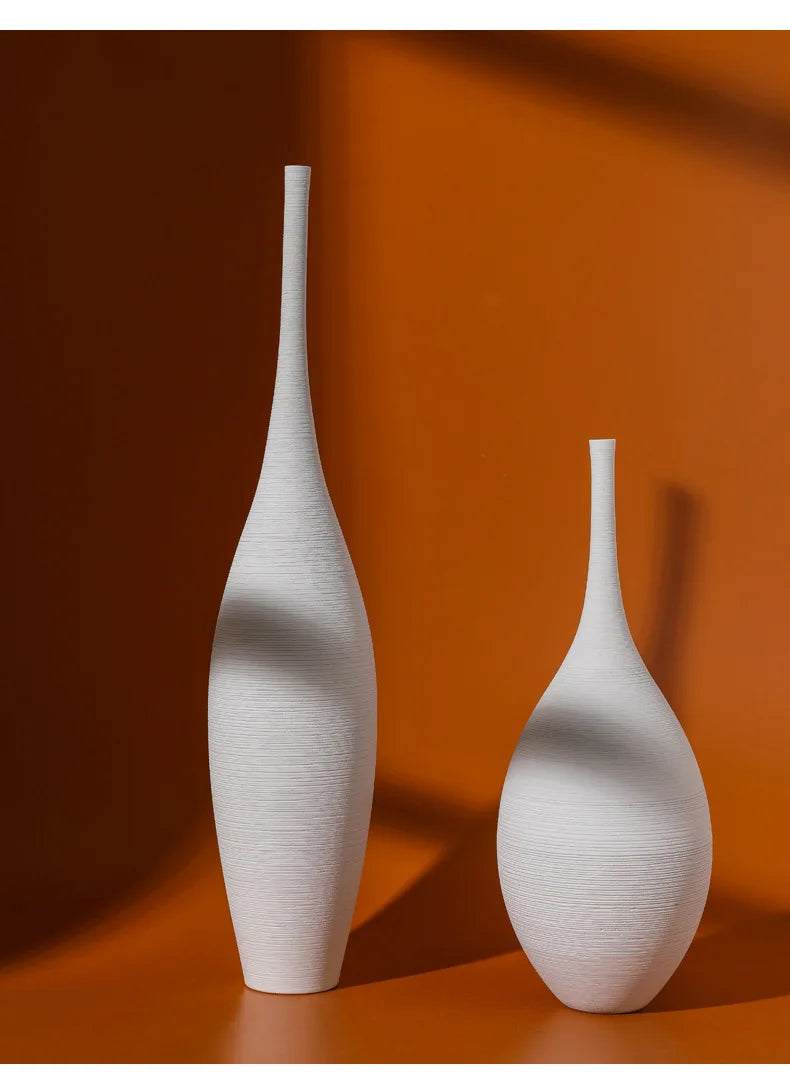 Minimalist Zen Ceramic Vase