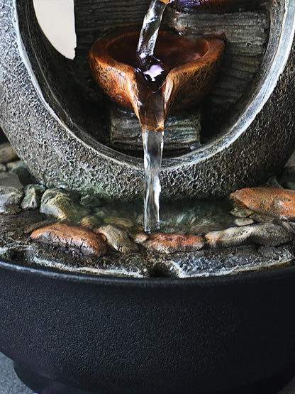 Serenity Glow Table Fountain