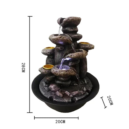 Serenity Glow Table Fountain