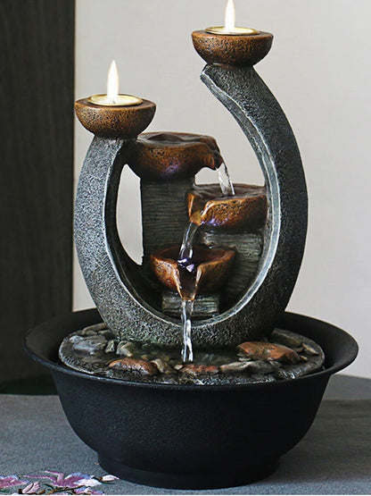 Serenity Glow Table Fountain