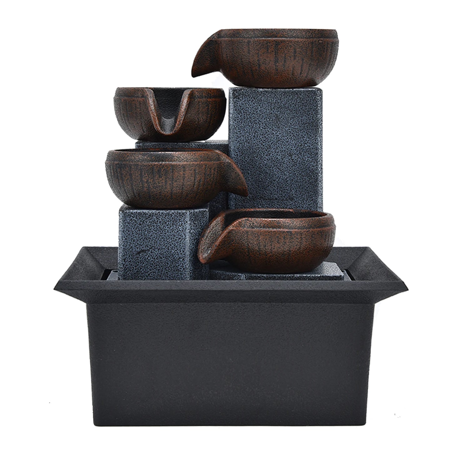 Lotus Leaf Zen Fountain – USB-Powered Tranquility