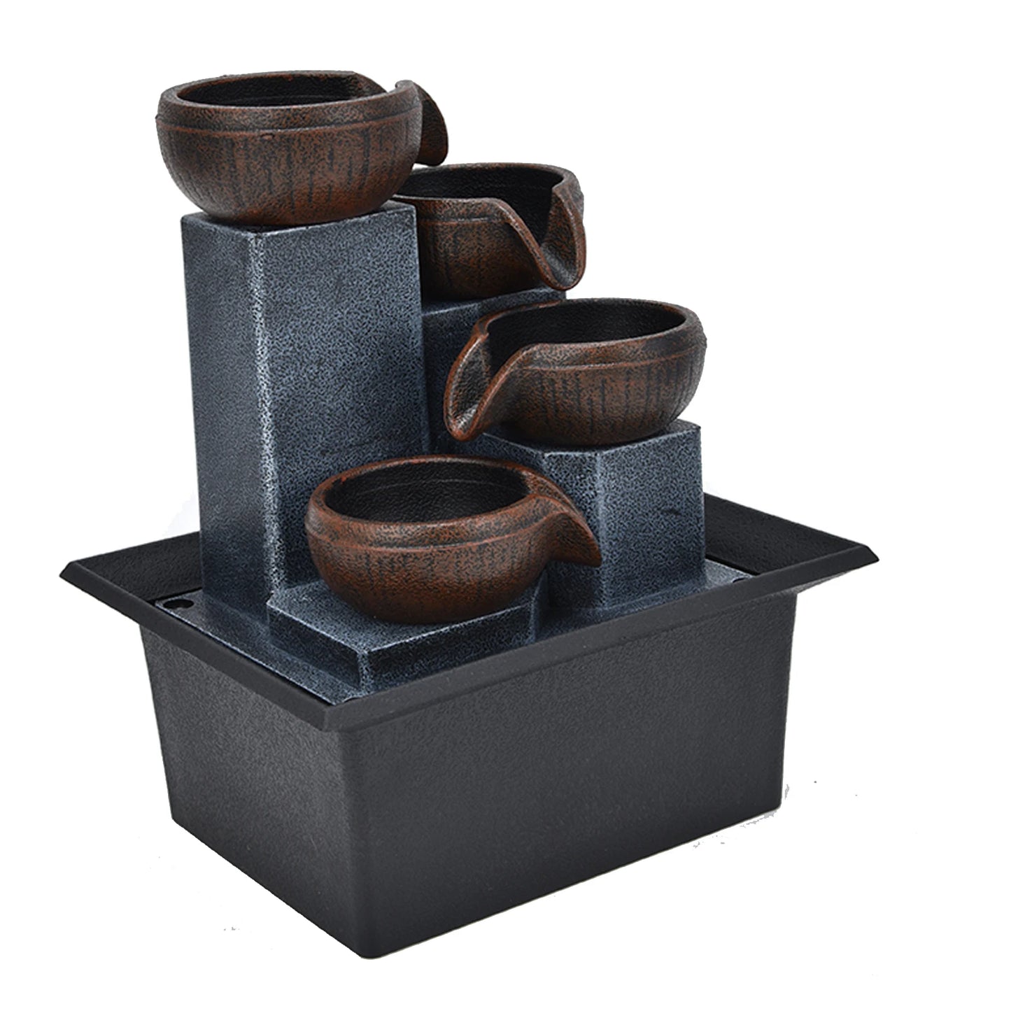 Lotus Leaf Zen Fountain – USB-Powered Tranquility