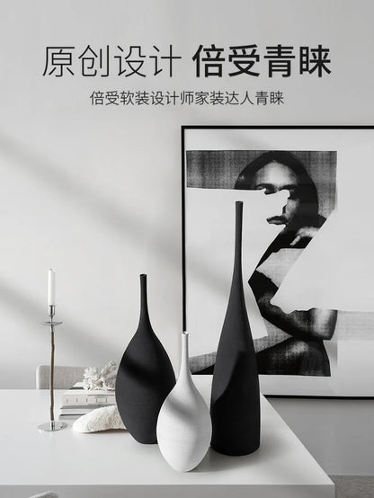 Minimalist Zen Ceramic Vase