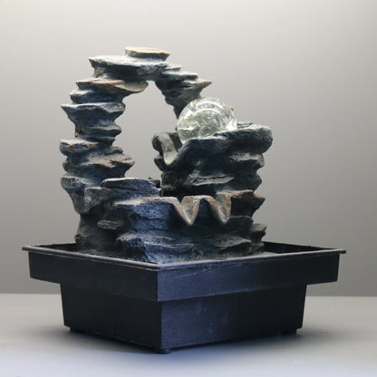 Zen Sphere Table Fountain – Elevate Your Space