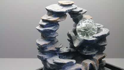 Zen Sphere Table Fountain – Elevate Your Space