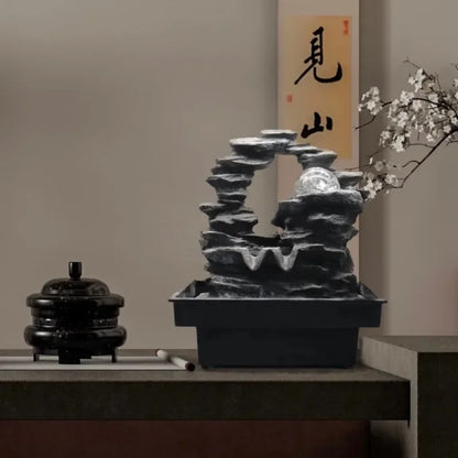 Zen Sphere Table Fountain – Elevate Your Space