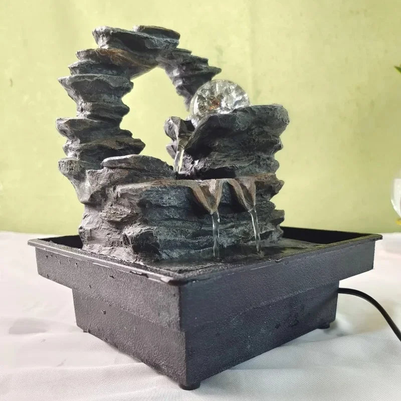 Zen Sphere Table Fountain – Elevate Your Space