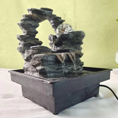 Zen Sphere Table Fountain – Elevate Your Space