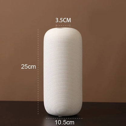 Minimalist Zen Ceramic Vase