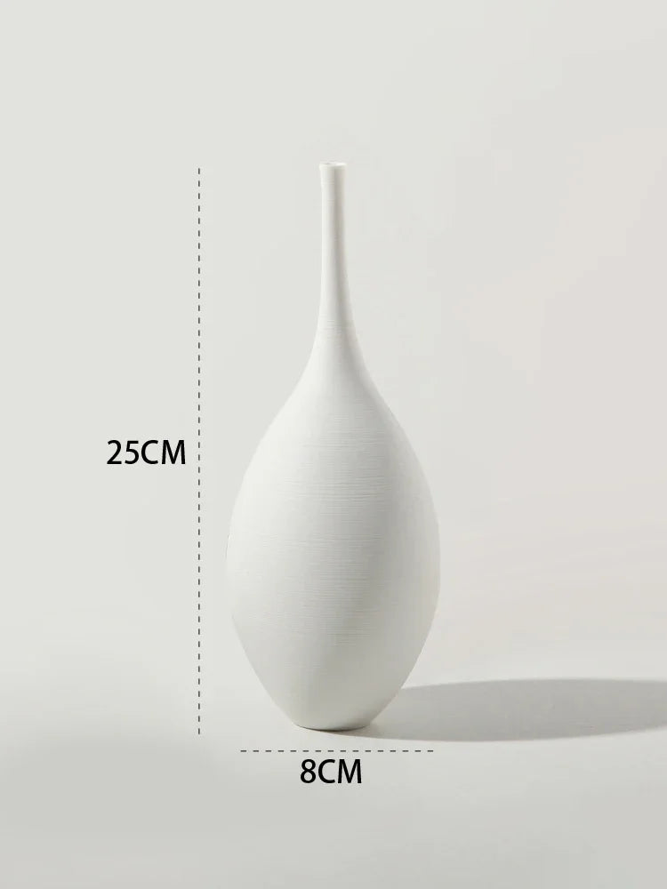 Minimalist Handmade Art Zen Vase Ceramic