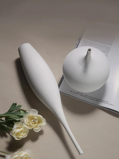 Minimalist Zen Ceramic Vase