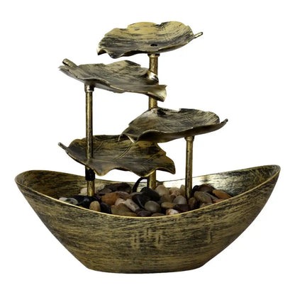 Lotus Cascade – Contemporary Serenity Fountain