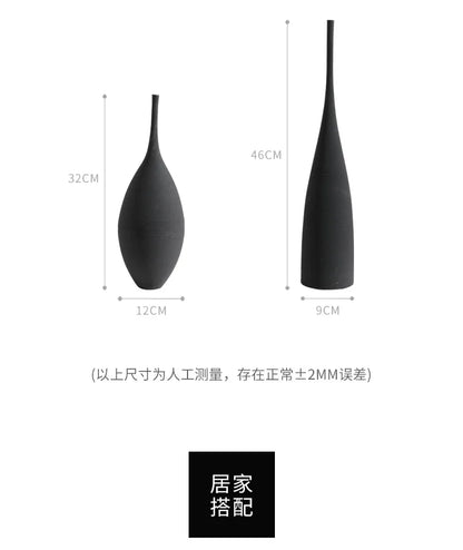 Minimalist Zen Ceramic Vase
