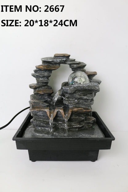 Zen Sphere Table Fountain – Elevate Your Space