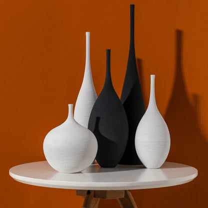 Minimalist Zen Ceramic Vase